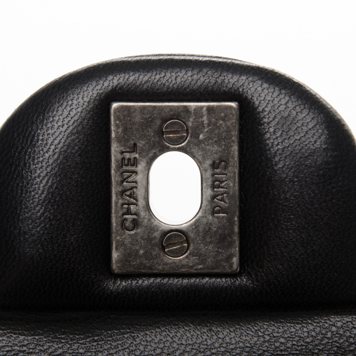 Chanel Lambskin Quilted Mini Rectangular Flap Black 6 of 8
