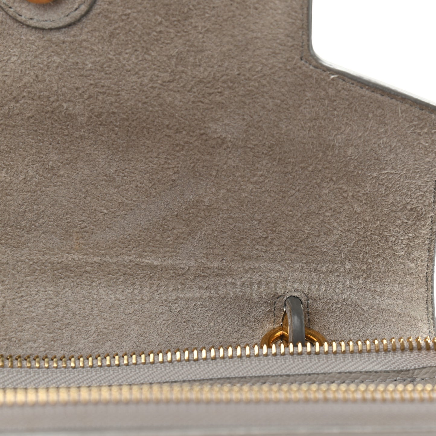 Grained Calfskin Micro Belt Bag Pearl Blue