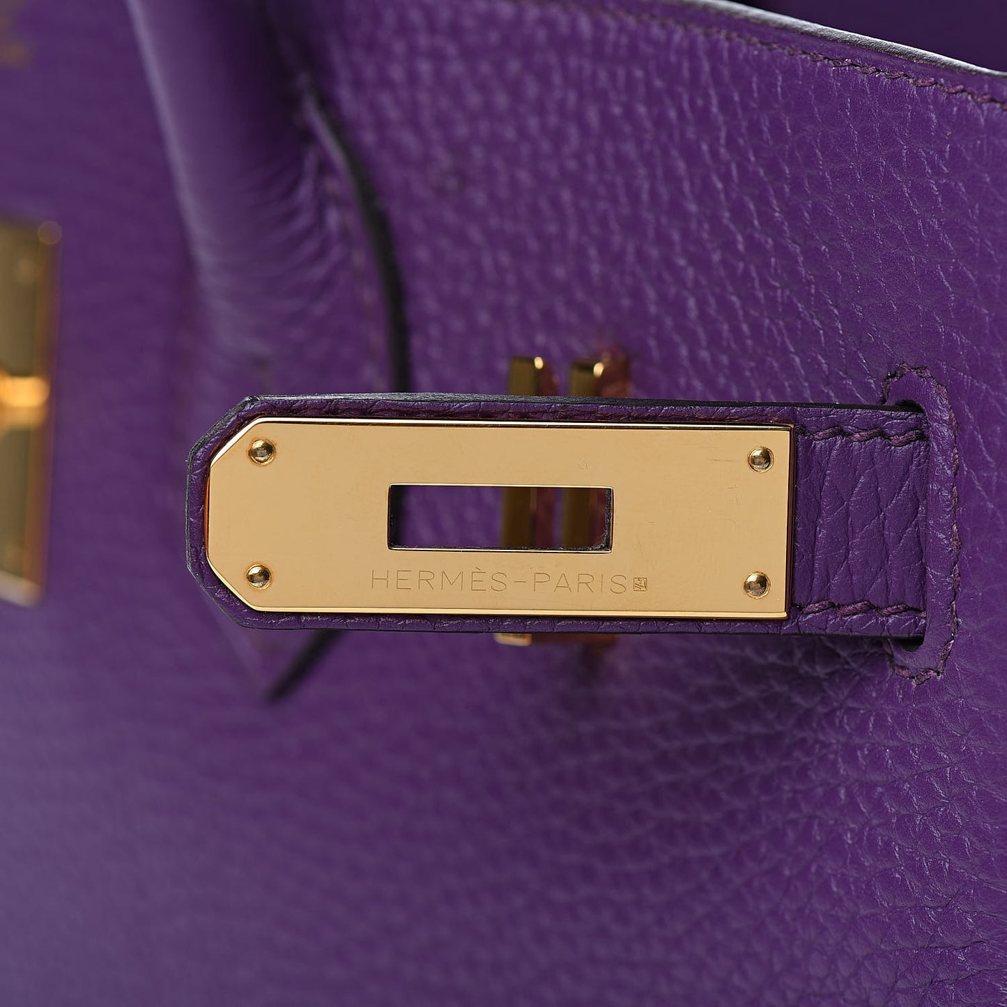 Togo Birkin 30 Ultraviolet