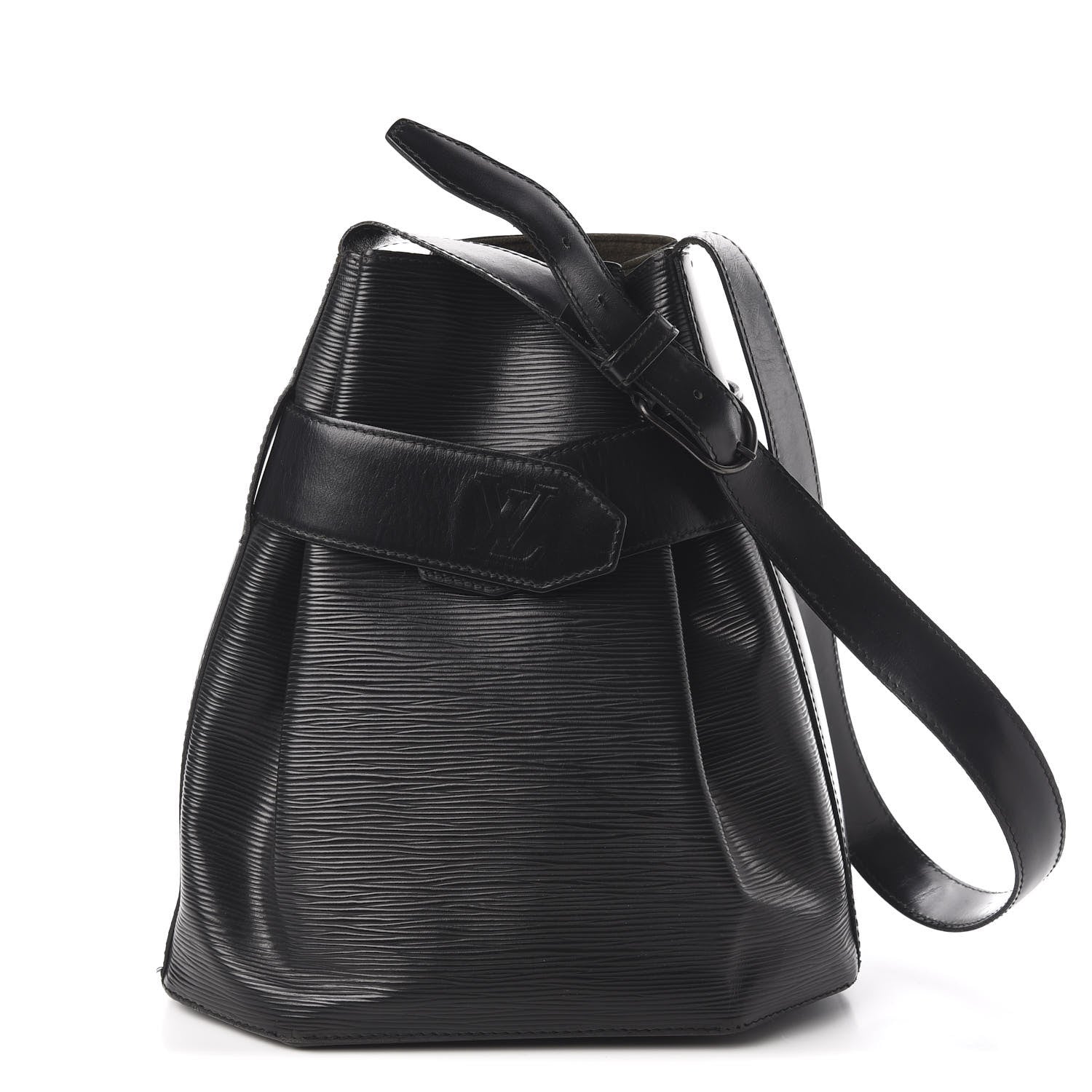 Louis Vuitton Epi Sac D'Epaule Black 1 of 10