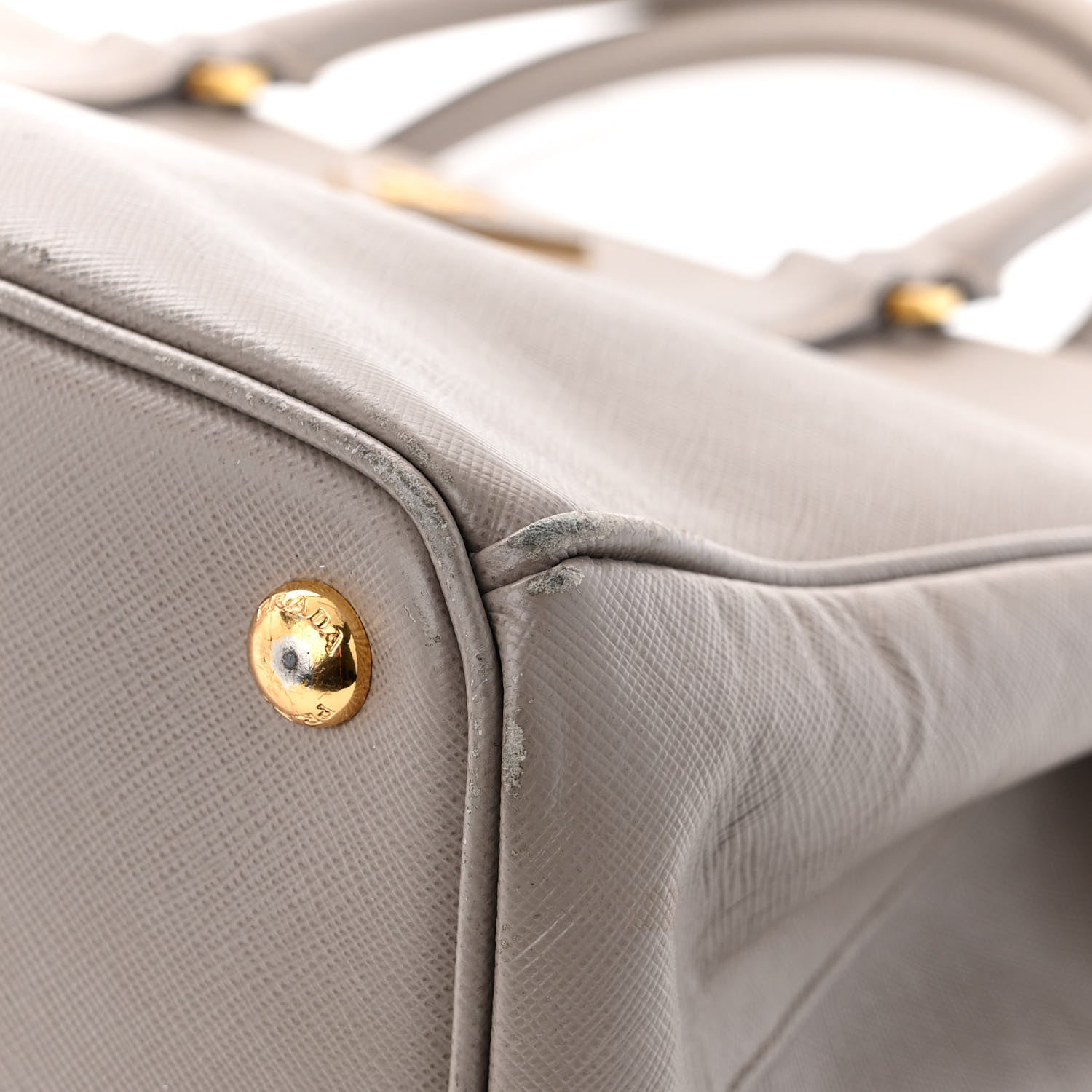 Prada Saffiano Large Galleria Double Zip Tote Argilla 20 of 26