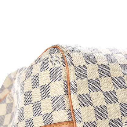 Louis Vuitton Damier Azur Keepall Bandouliere 45 25 of 32