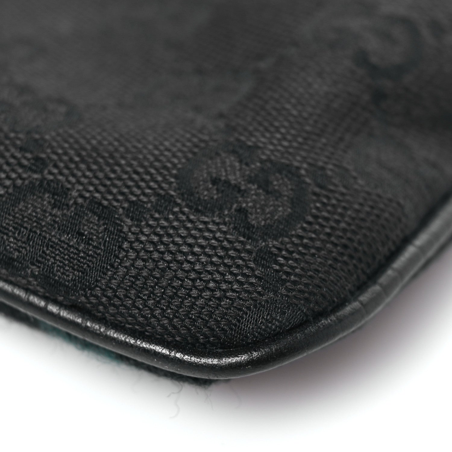 Gucci Monogram Web Jolicoeur Charms Messenger Bag Black 10 of 10