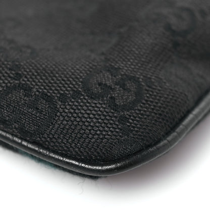 Gucci Monogram Web Jolicoeur Charms Messenger Bag Black 10 of 10