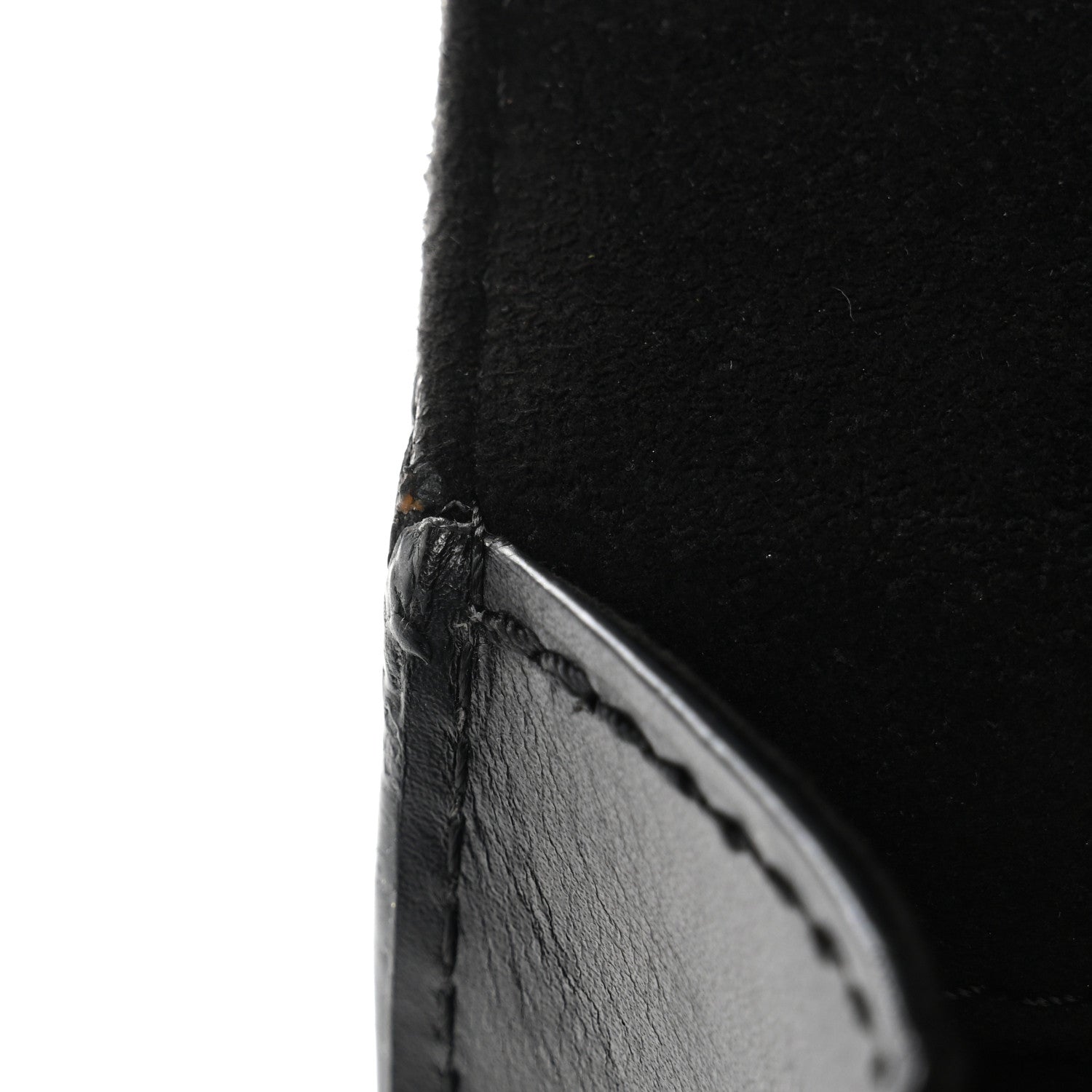Louis Vuitton Calfskin Chain Louise MM Black 12 of 14