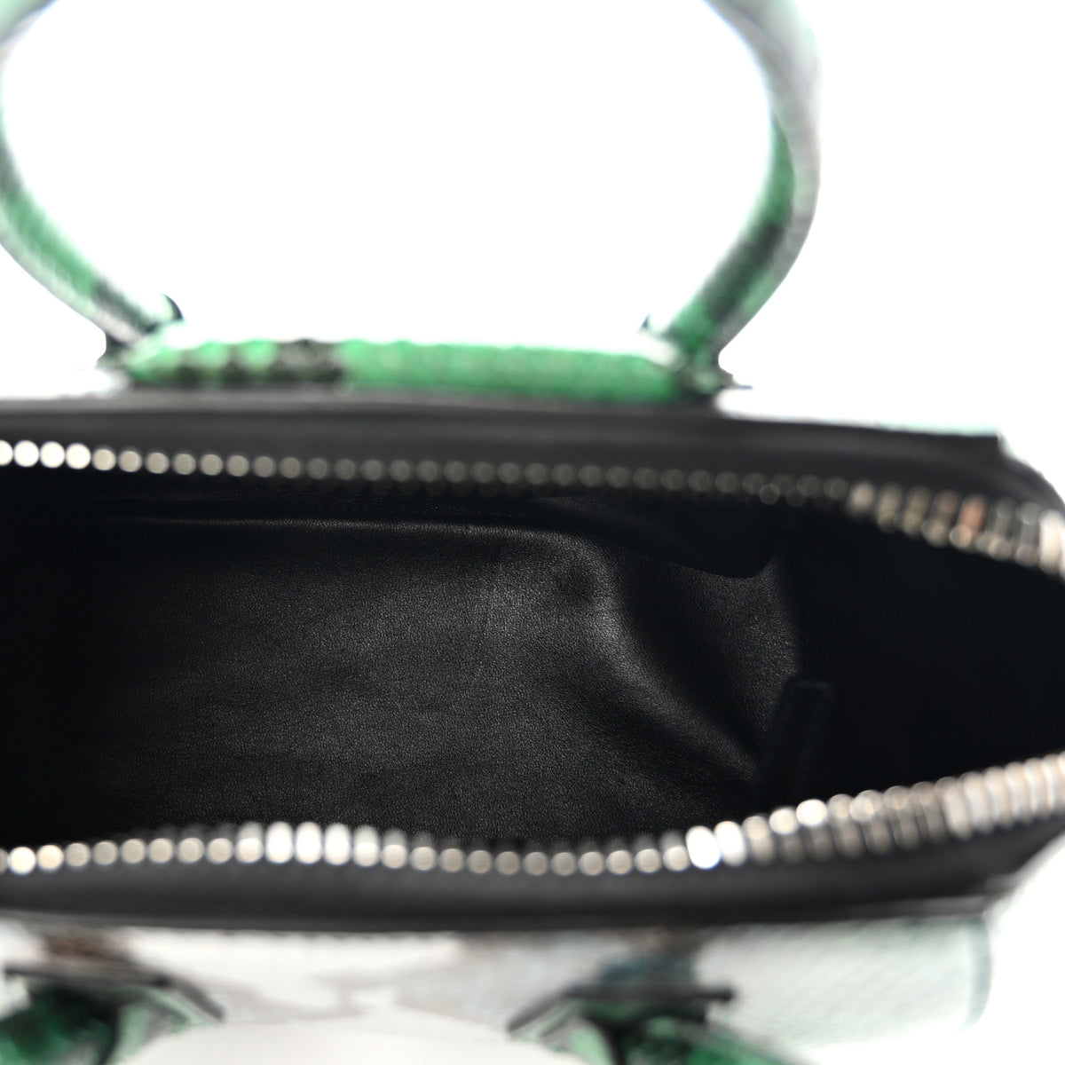 Snakeskin Mini Antigona Green Multicolor