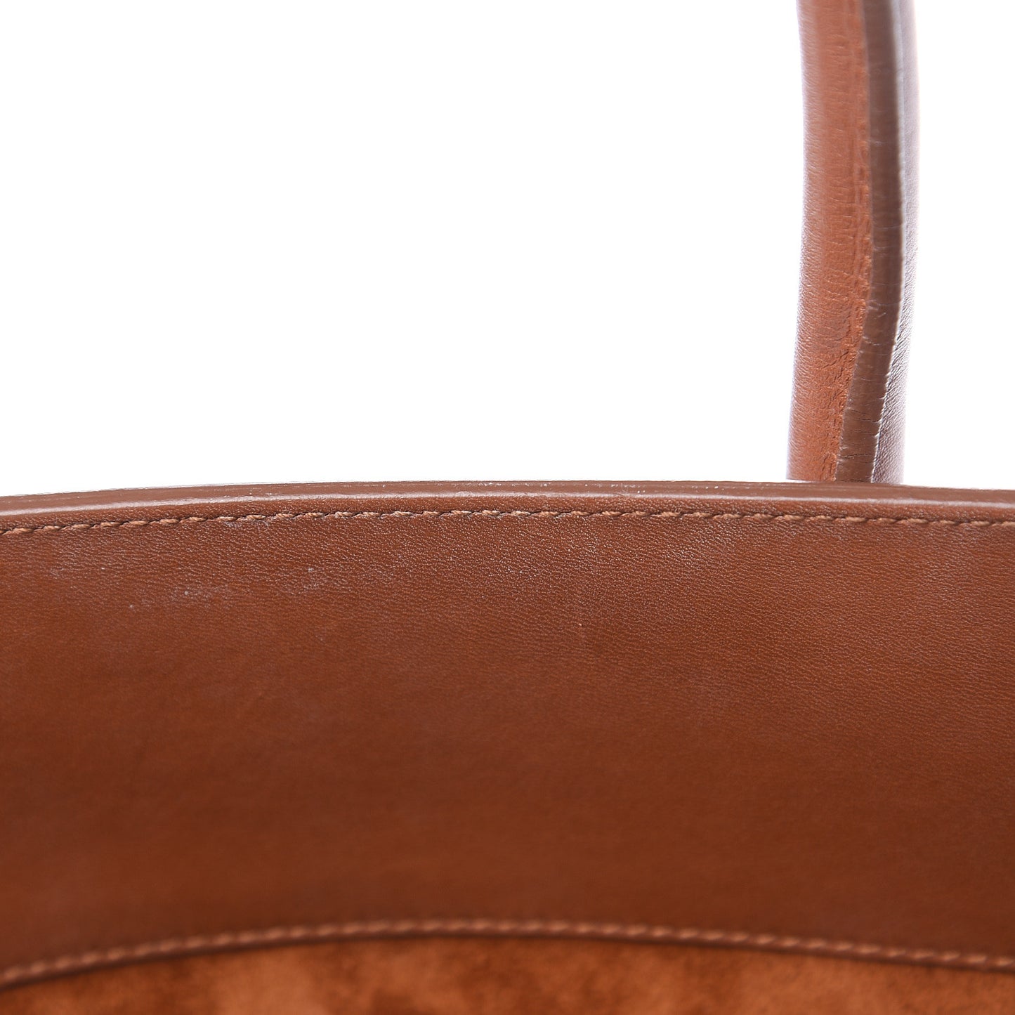 Calfskin Large Sac De Jour Carryall Cognac