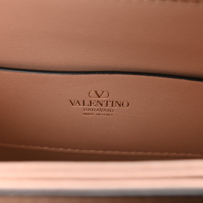 Valentino Garavani Grainy Calfskin VSling Saddle Bag Rose Cannelle 6 of 10
