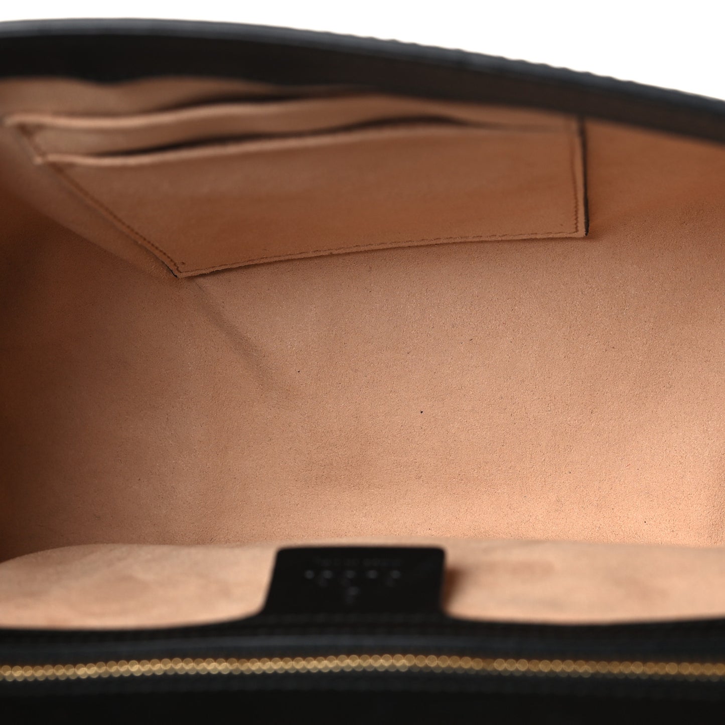Guccissima Medium Padlock Shoulder Bag Black