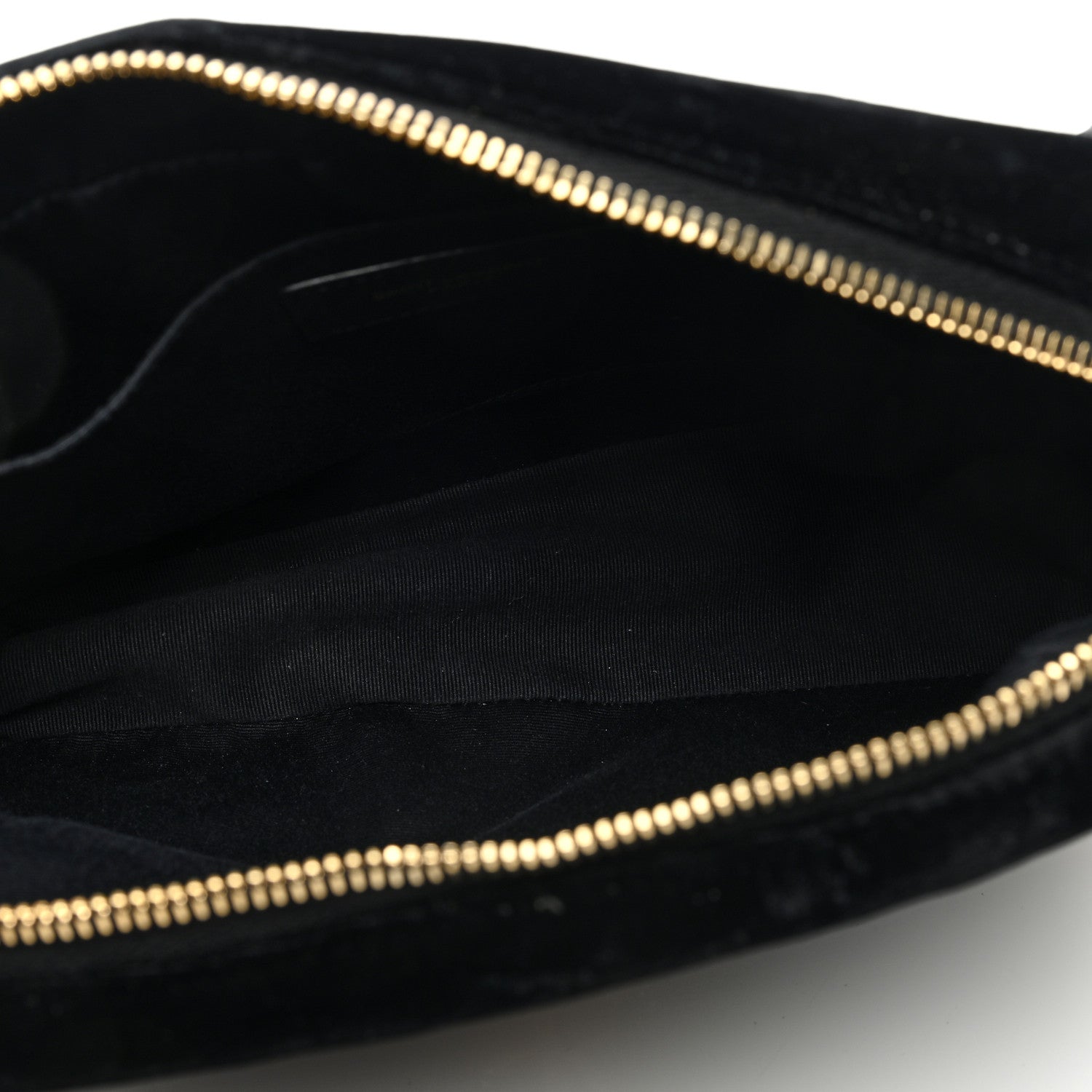 Saint Laurent Velvet Matelasse Monogram Lou Camera Bag Black 6 of 10