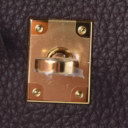 Hermes Togo Birkin 25 Chocolate 21 of 33