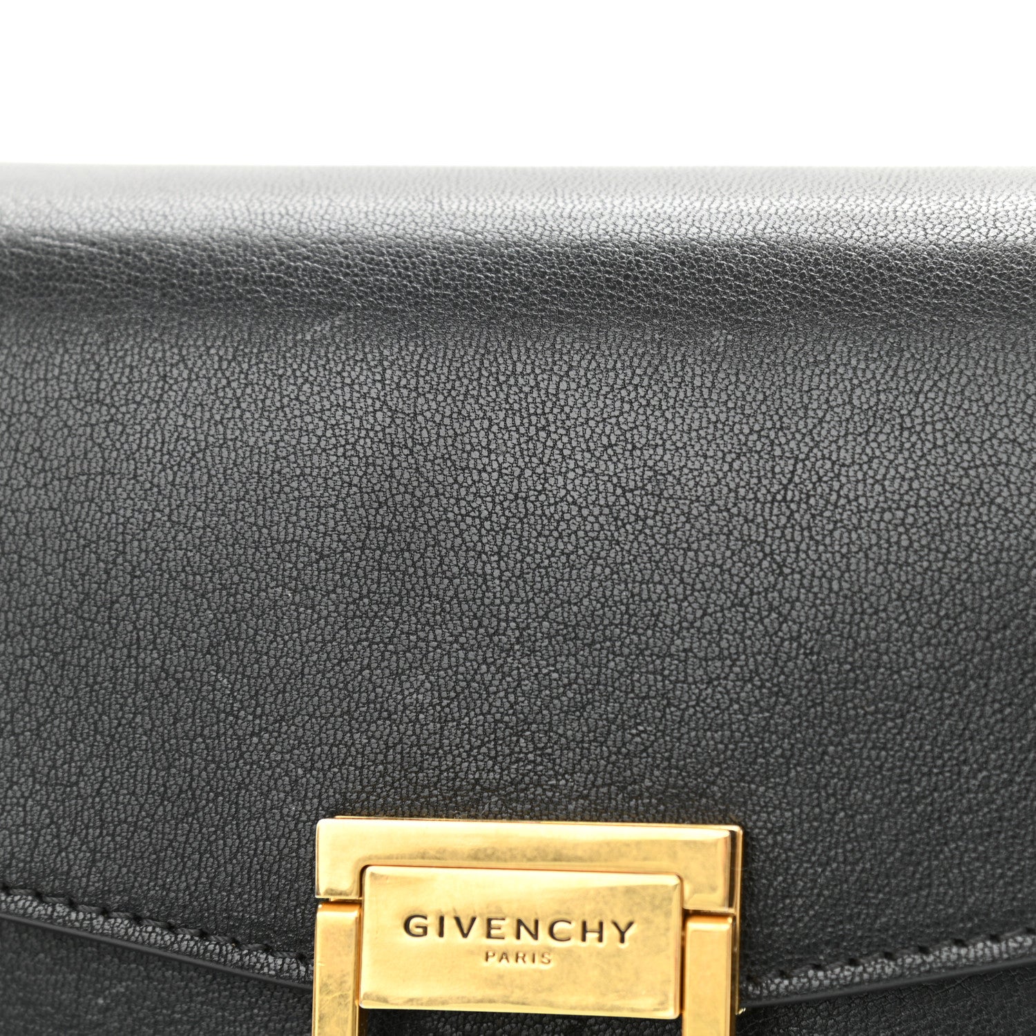 Givenchy Goatskin Suede Small GV3 Shoulder Bag Black 12 of 12