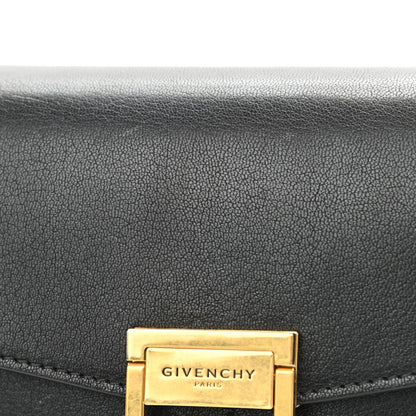 Givenchy Goatskin Suede Small GV3 Shoulder Bag Black 12 of 12