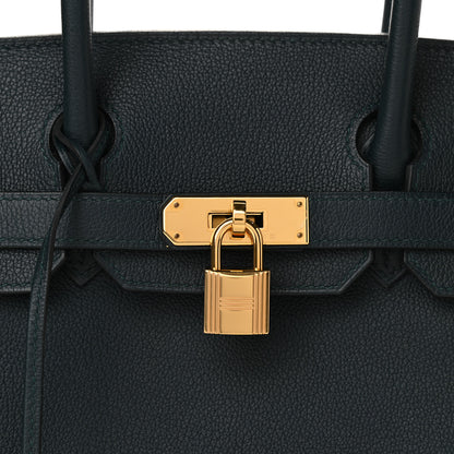 Hermes Taurillon Novillo Birkin 30 Vert Cypress 8 of 10
