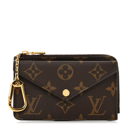 Louis Vuitton Monogram Recto Verso Card Holder Black 1 of 7