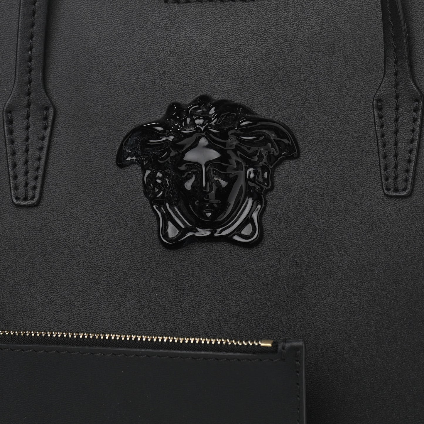 Saffiano Palazzo Medusa Tote Black