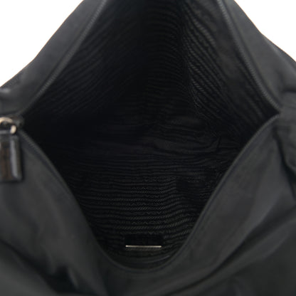 Prada Nylon Vela Messenger Bag Black 4 of 9