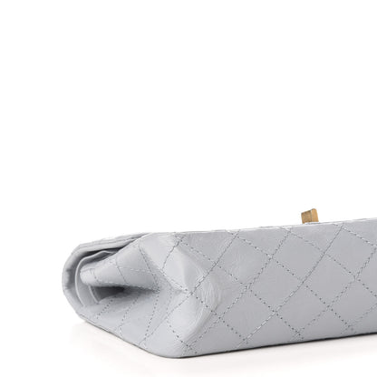 Chanel Aged Calfskin Quilted 2.55 Reissue 225 Flap Grey 8 of 11