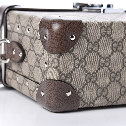 Gucci GG Supreme Monogram Globe-Trotter Beauty Case Brown 5 of 10