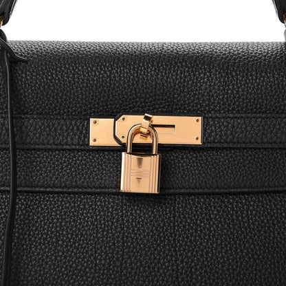 Hermes Togo Kelly Retourne 32 Black 10 of 10