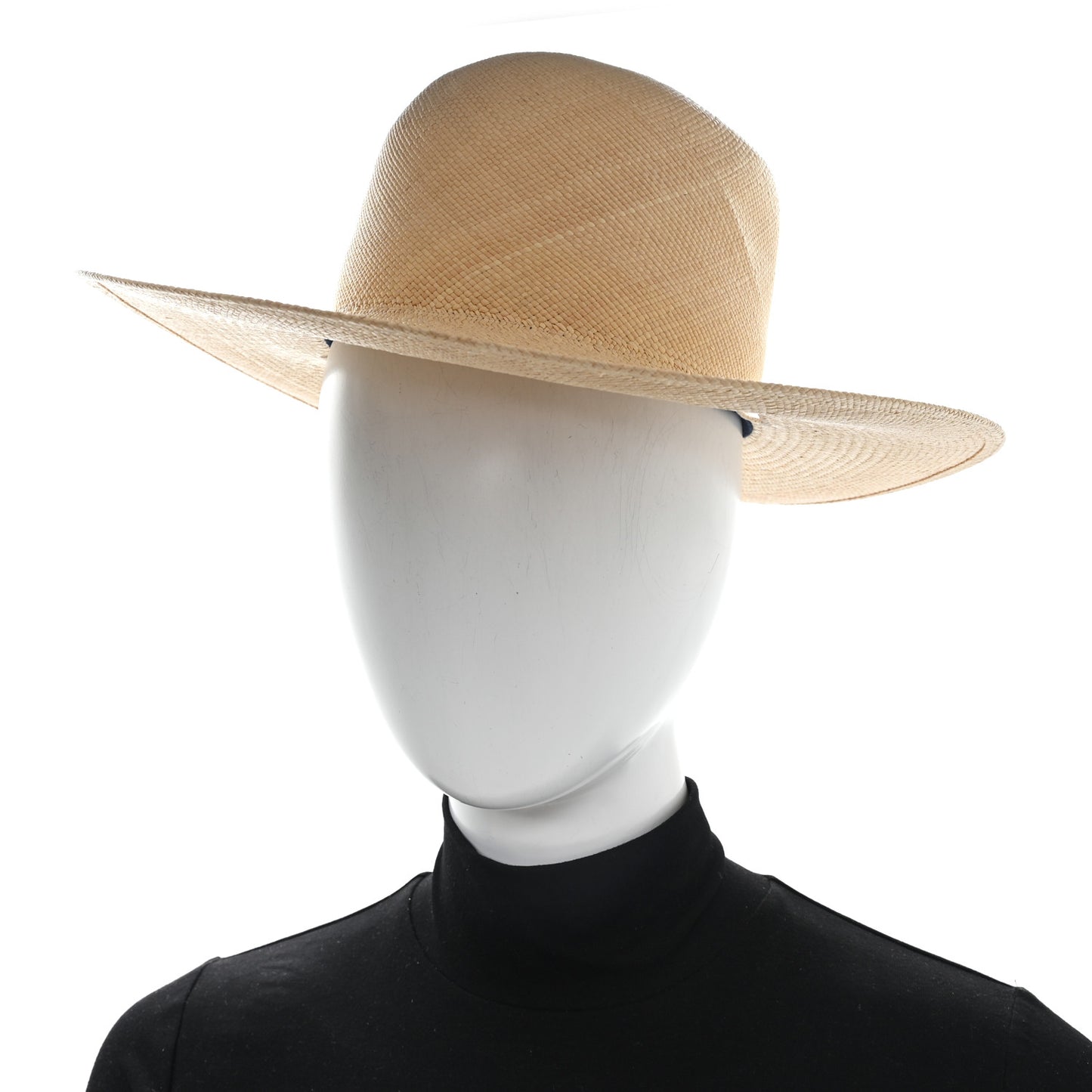 Straw Panama Hat 57 Naturel
