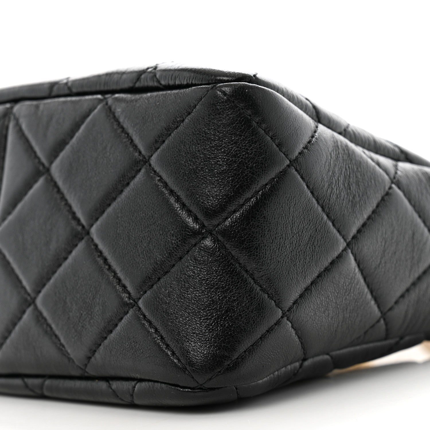 Chanel Lambskin Quilted Multi Chain Hobo Black 10 of 11