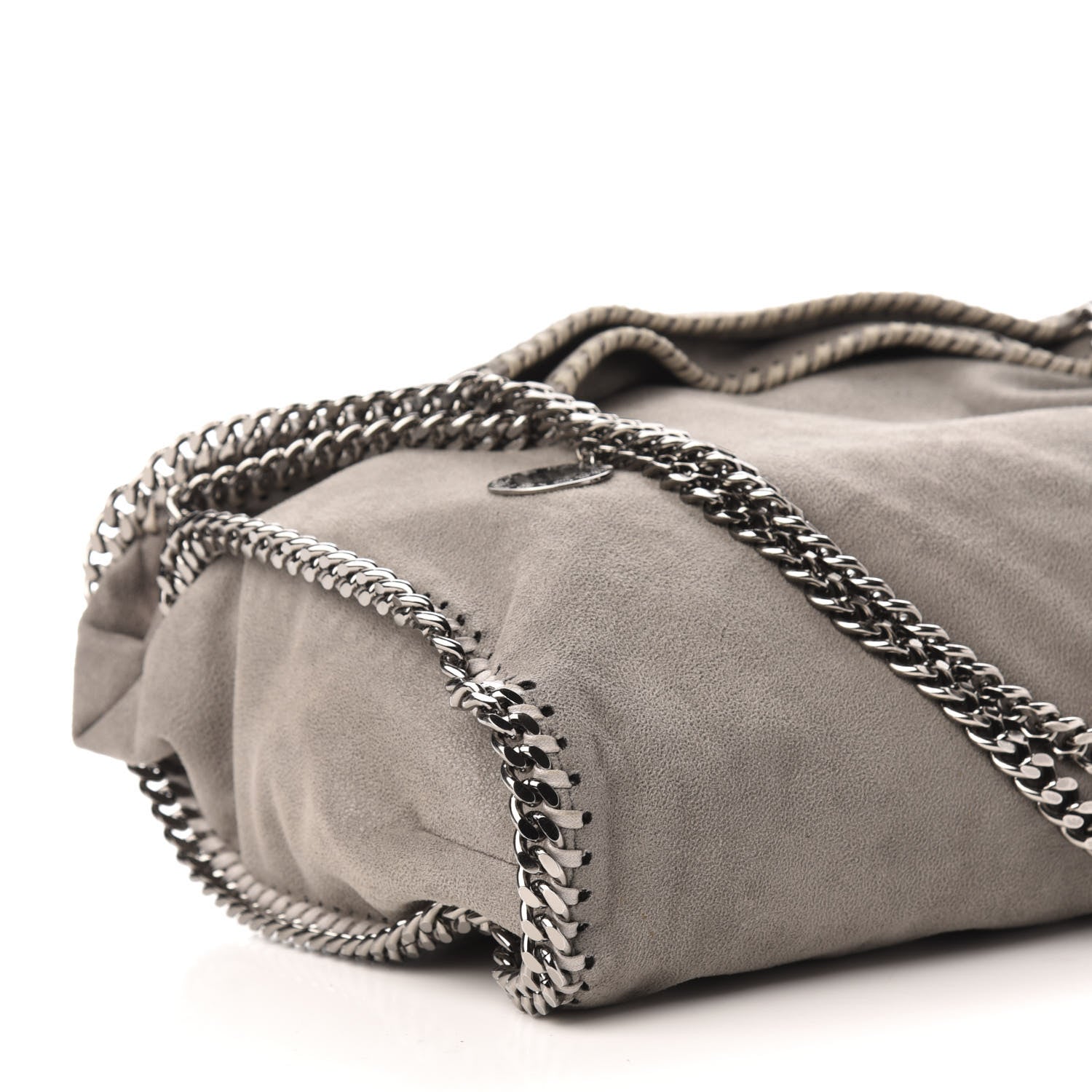 Stella McCartney Shaggy Deer Big Falabella Tote Grey 11 of 13