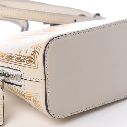 Gucci X SEGA Calfskin GUCCY Stars Mini Dome Shoulder Bag Mystic White Gold 8 of 9