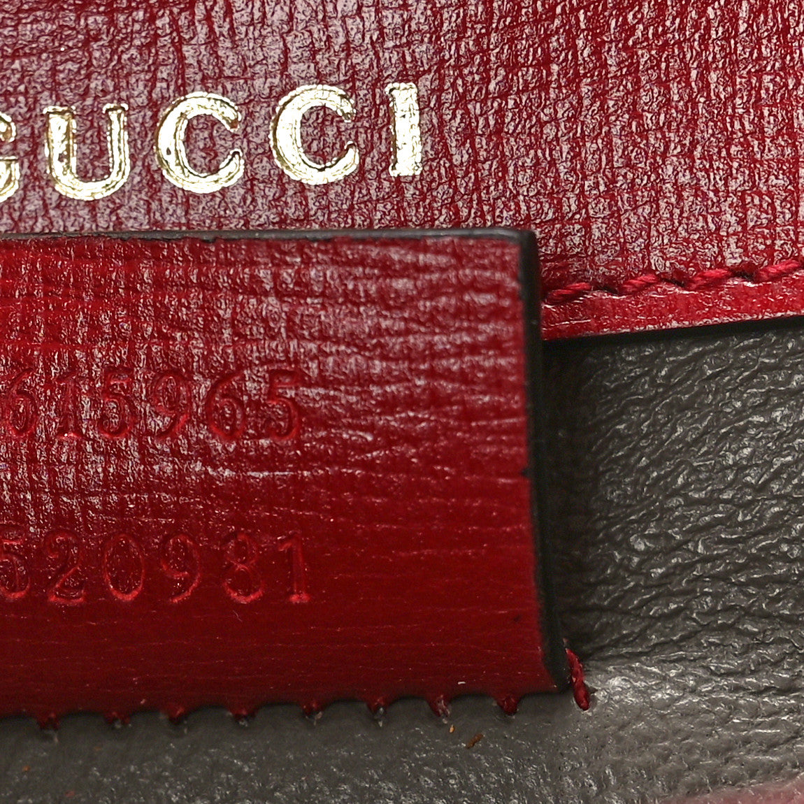 Gucci Azalea Calfskin Mini Sylvie 1969 Flap Messenger Bag New Cherry Red 8 of 12