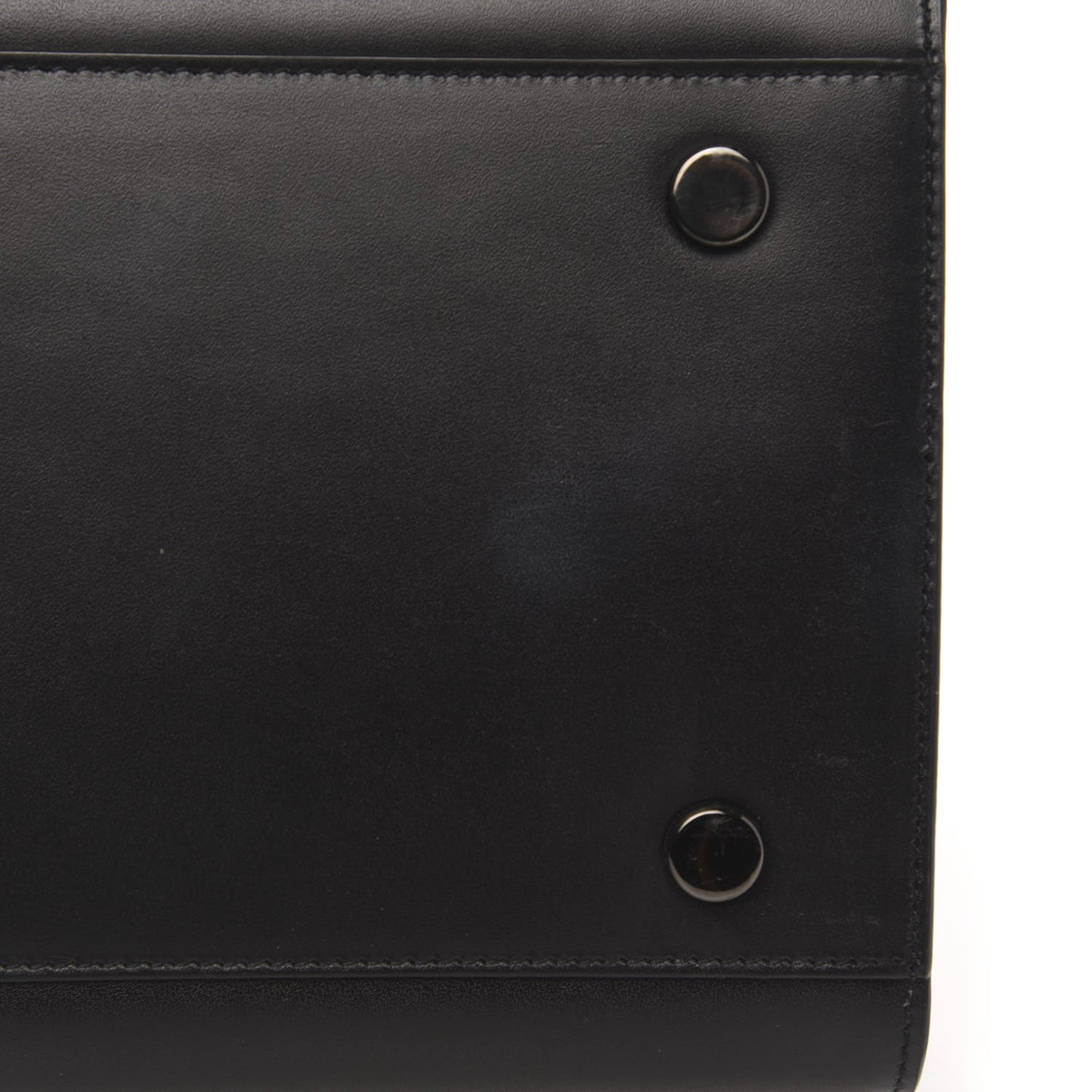 Calfskin Small Sac De Jour Black