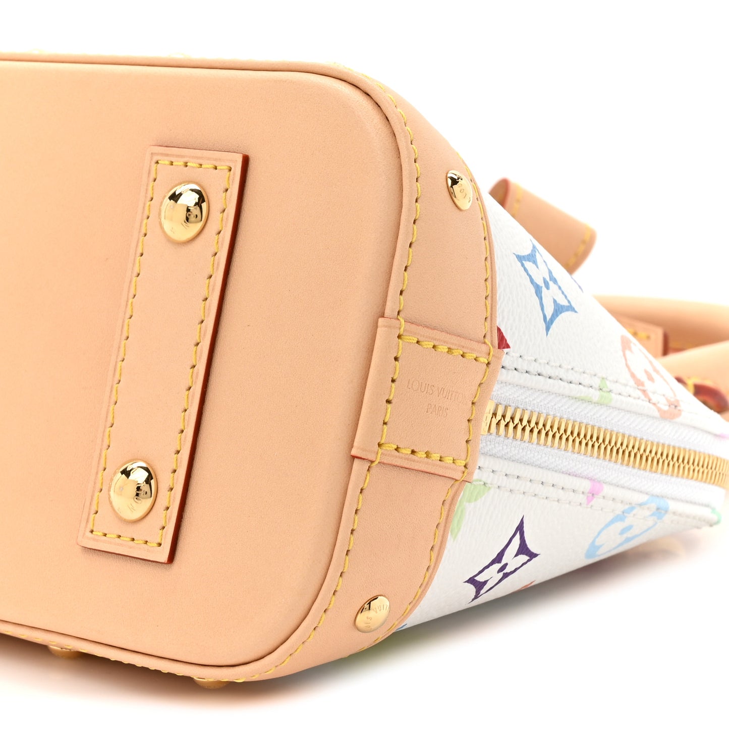 LV x TM Monogram Multicolor Alma BB White
