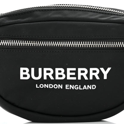 Burberry Econyl Logo Print Small Cannon Bum Bag Black 7 of 9