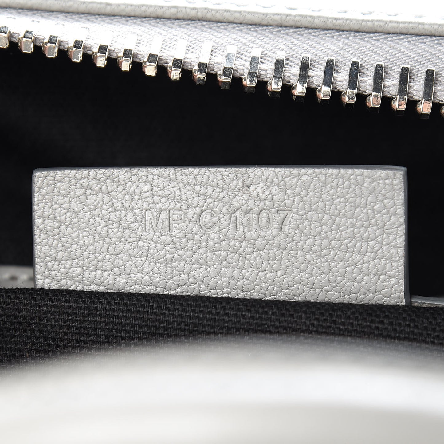 Sugar Goatskin Small Antigona Pearl Grey