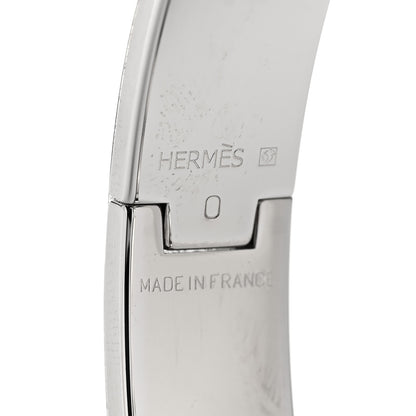 Hermes Enamel Narrow Clic Clac H Bracelet PM Rouge 4 of 5