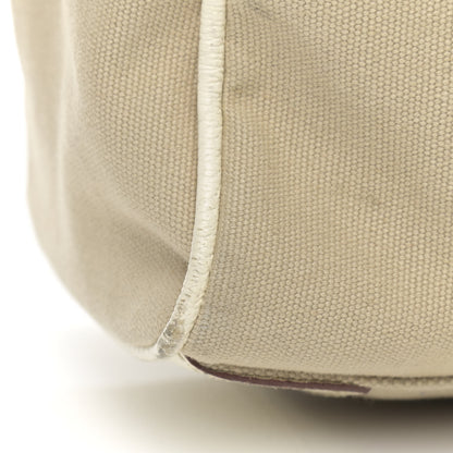 Prada Canapa Moon Shoulder Bag Sabbia White 15 of 17
