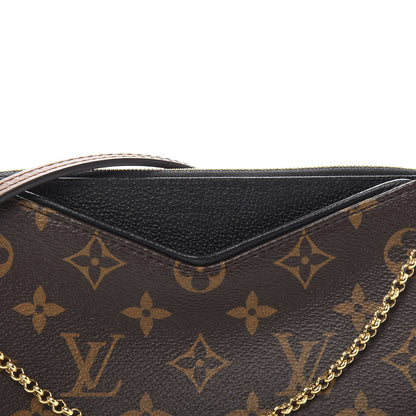 Louis Vuitton Monogram Pallas Clutch Black 10 of 11