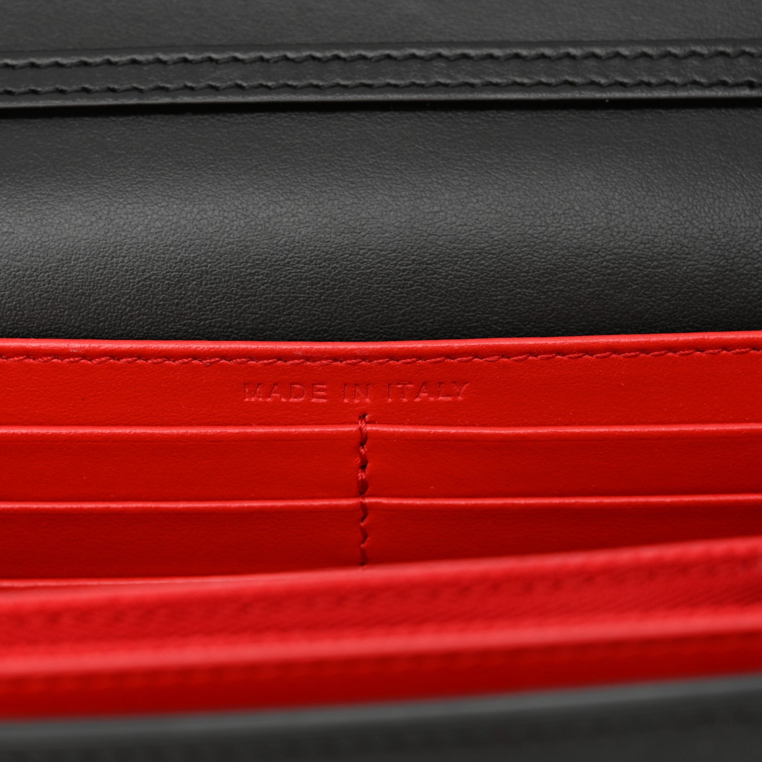 Christian Louboutin Calfskin Spikes Paloma Clutch Black Gunmetal 6 of 10