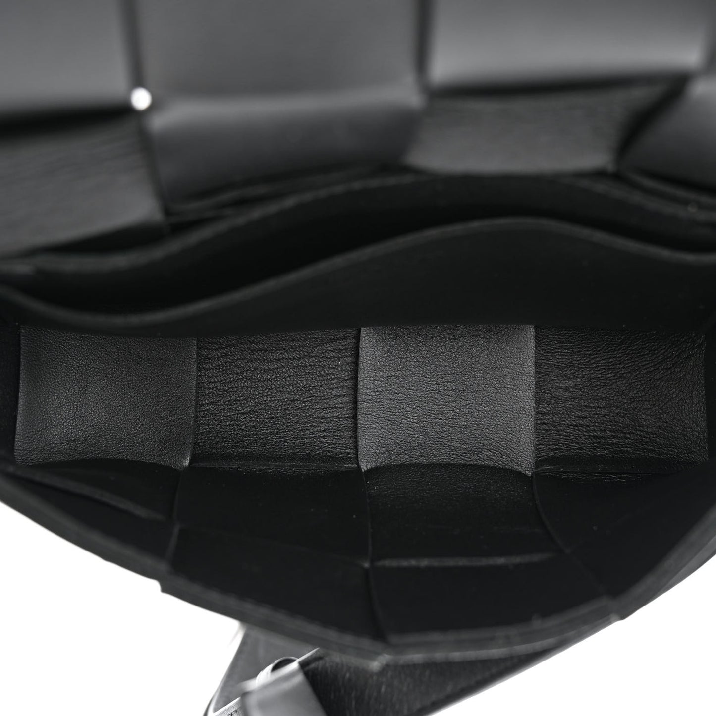 Nappa Maxi Intreccio The Belt Cassette Bag Black