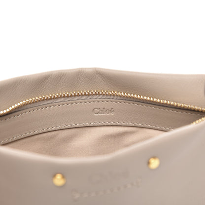Chloe Calfskin Mini Roy Chain Pouch Pearl Beige 6 of 9