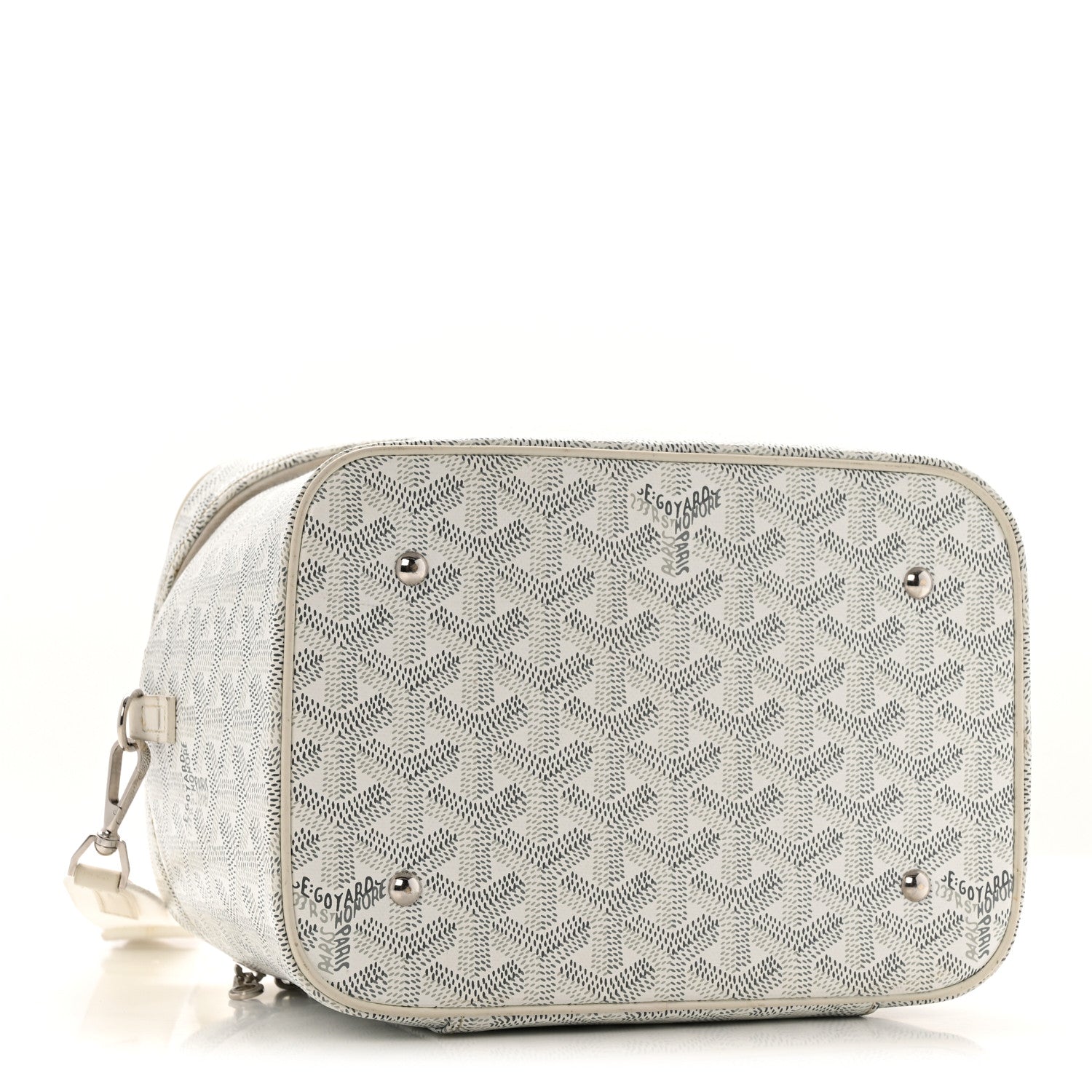 Goyard Goyardine Muse Vanity Case White 1771036 – FASHIONPHILE