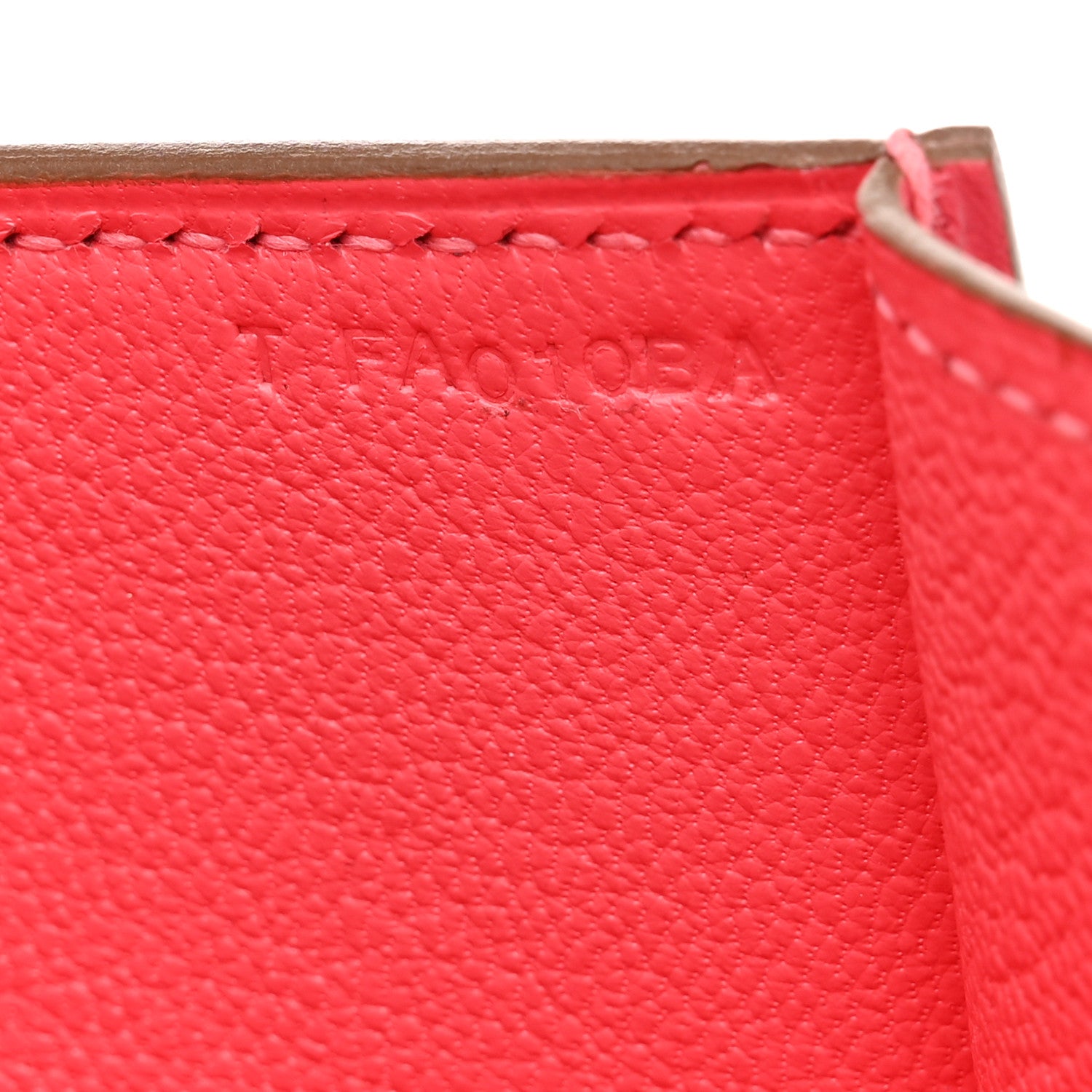 Hermes Tadelakt Medor 23 Clutch Rose Lipstick 7 of 11