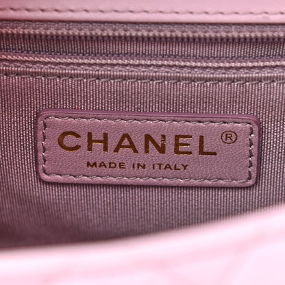 Chanel Lambskin Quilted Mini Mademoiselle Chic Flap Pink 5 of 11