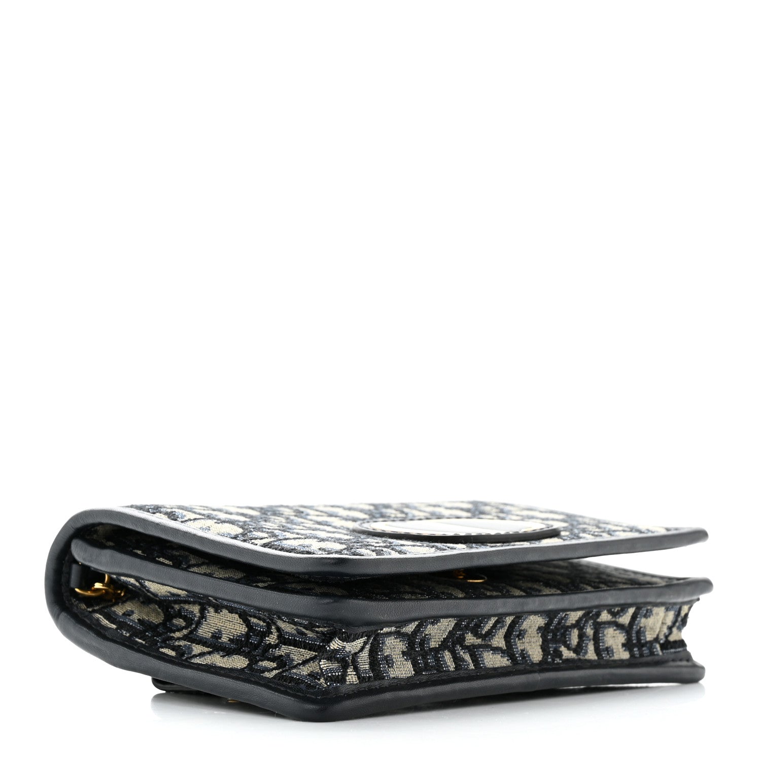 Christian Dior Oblique 30 Montaigne 2-In-1 Pouch Blue 4 of 11