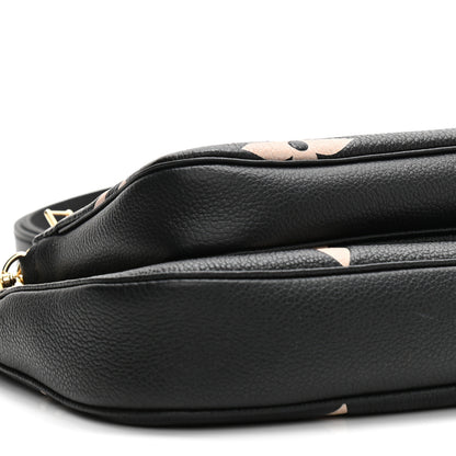 Louis Vuitton Empreinte Monogram Giant Multi Pochette Accessories Black Beige 10 of 12