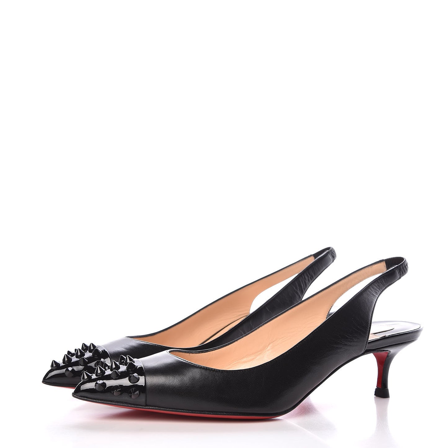 Kid Patent Geo Sling 45 Pumps 36.5 Black