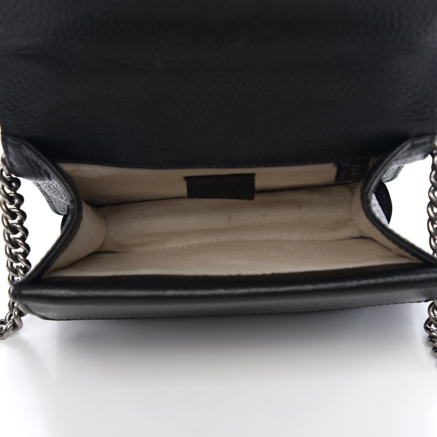 Gucci Calfskin Mini Dionysus Shoulder Bag Black 4 of 11
