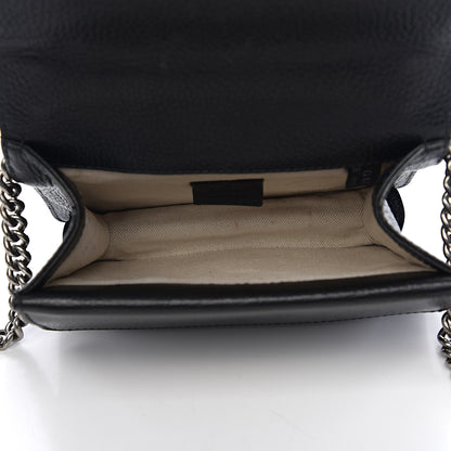 Gucci Calfskin Mini Dionysus Shoulder Bag Black 4 of 11