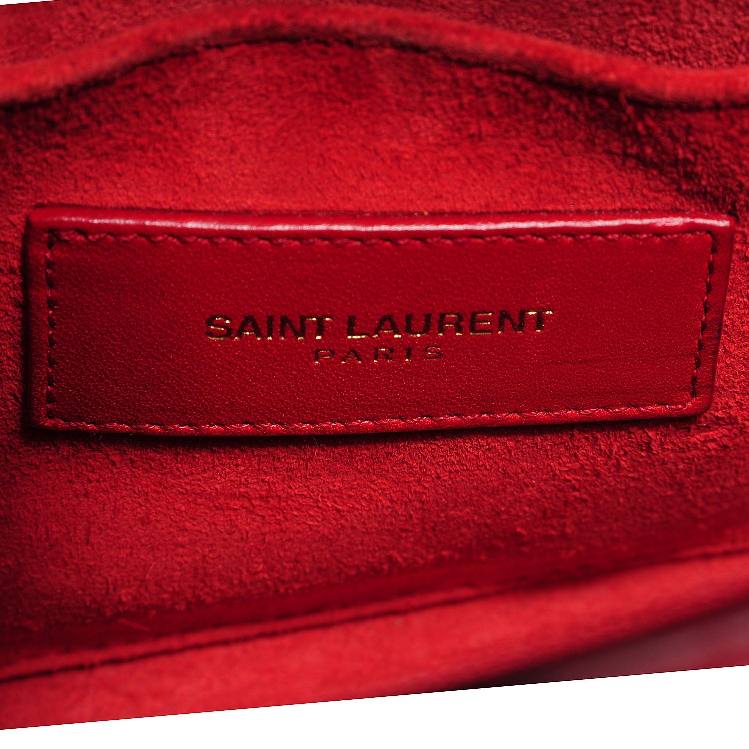 Saint Laurent Calfskin Nano Sac De Jour Lipstick Red 5 of 7