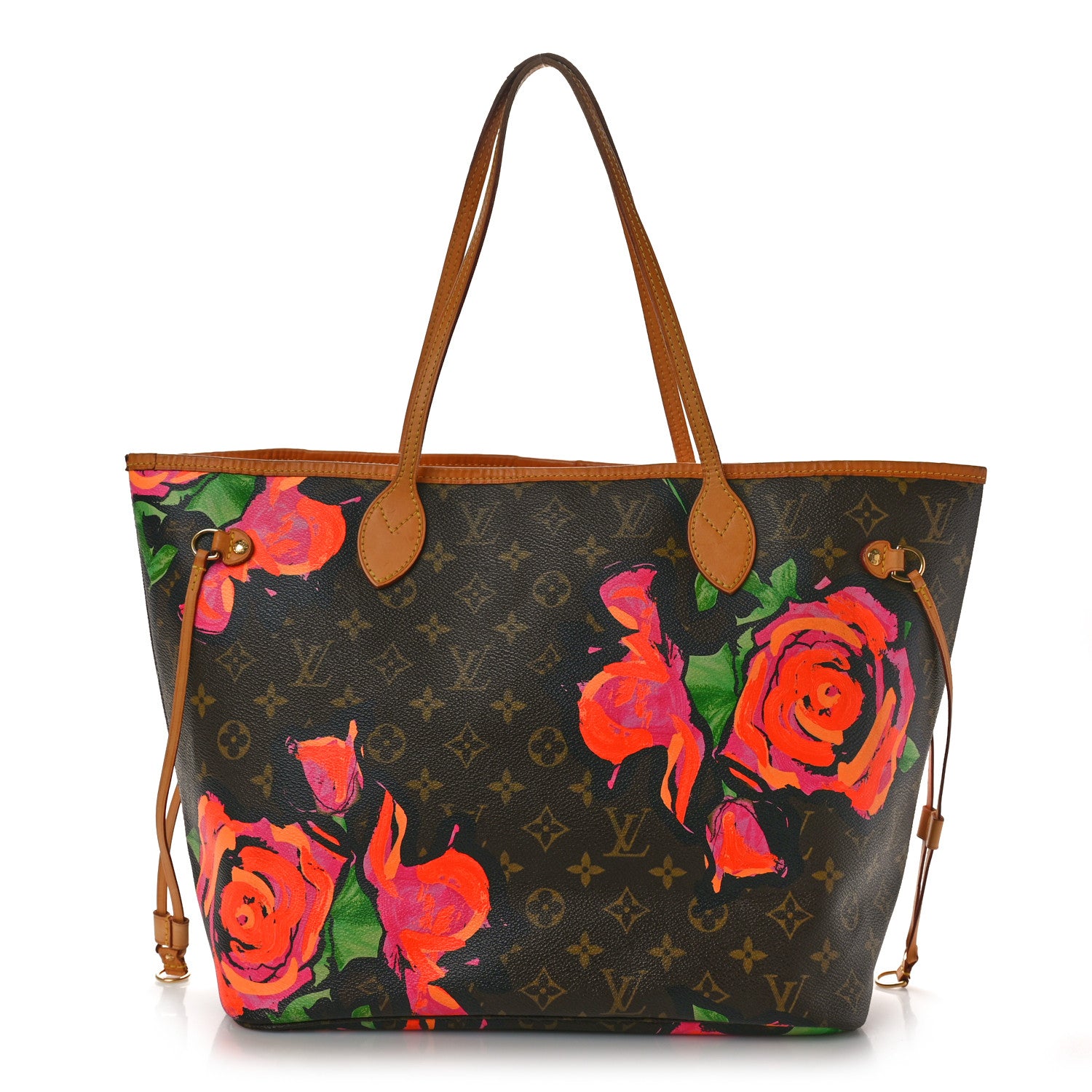 Louis Vuitton Monogram Roses Neverfull MM 1 of 13