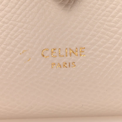 Celine Grained Calfskin Small Multifunction Strap Wallet Light Beige Mineral 6 of 10
